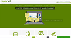 Desktop Screenshot of plusnetsolutions.com